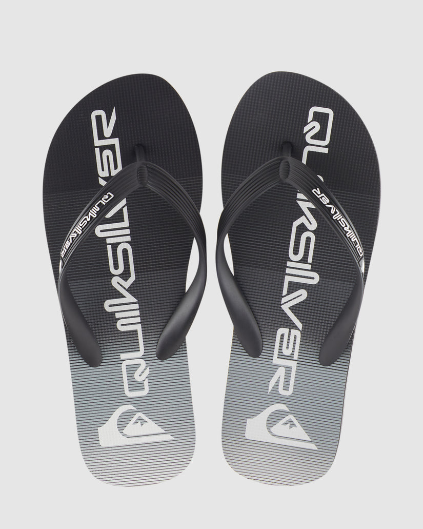 Mens Molokai Stripe Beach Thongs