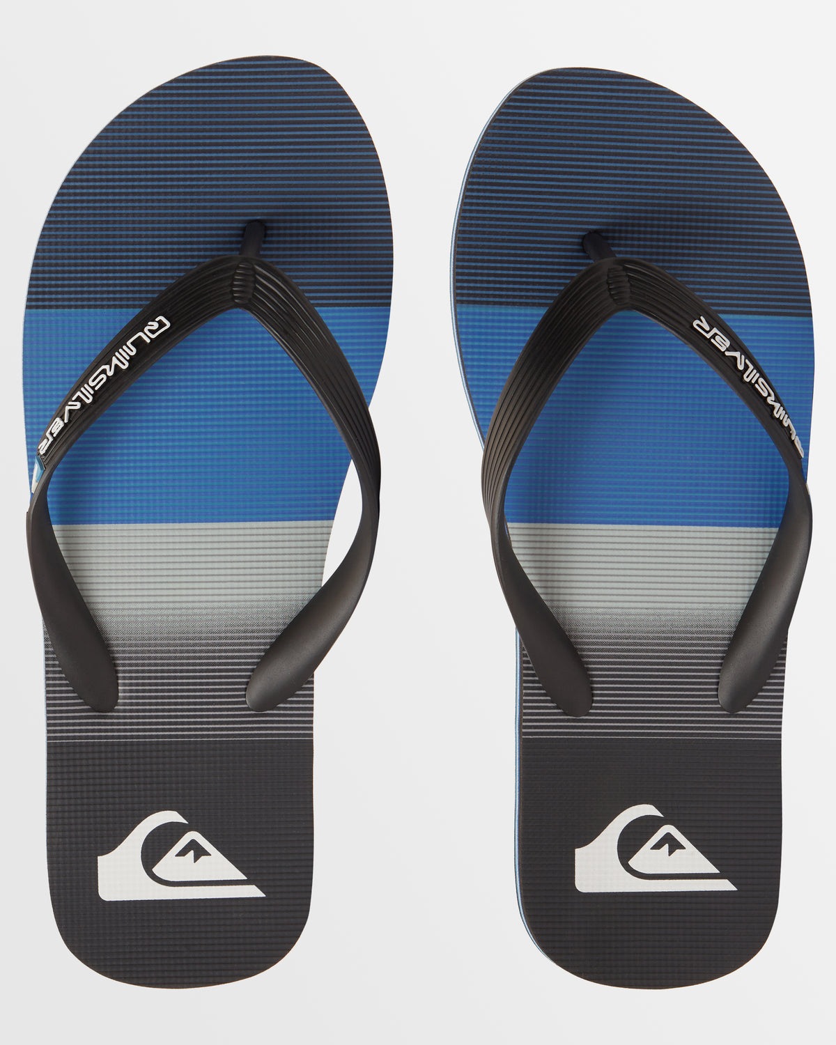 Mens Molokai Stripe Beach Thongs