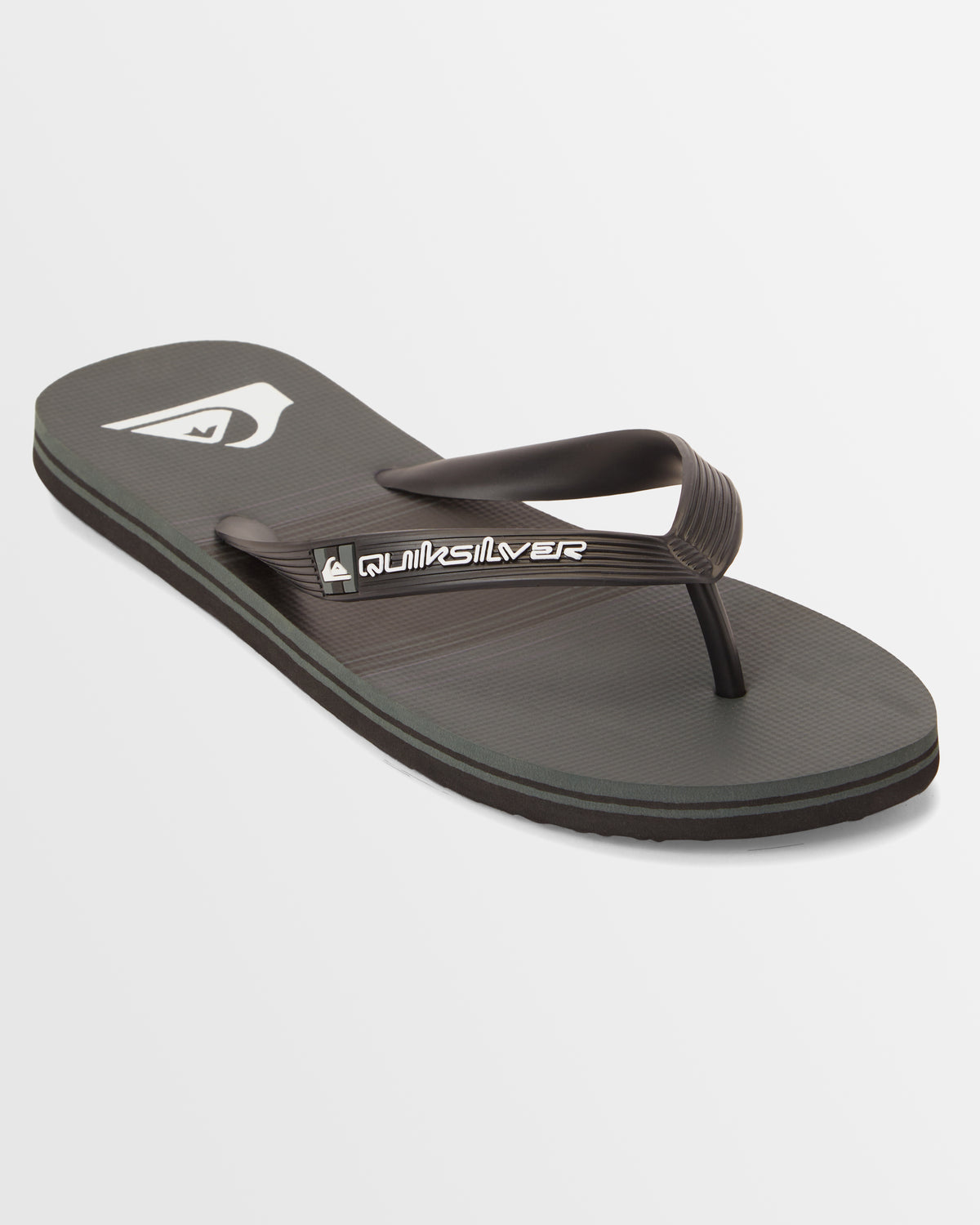 Mens Molokai Stripe Beach Thongs