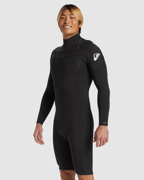 Mens 2/2mm Everyday Sessions Chest Zip Long Sleeve Springsuit