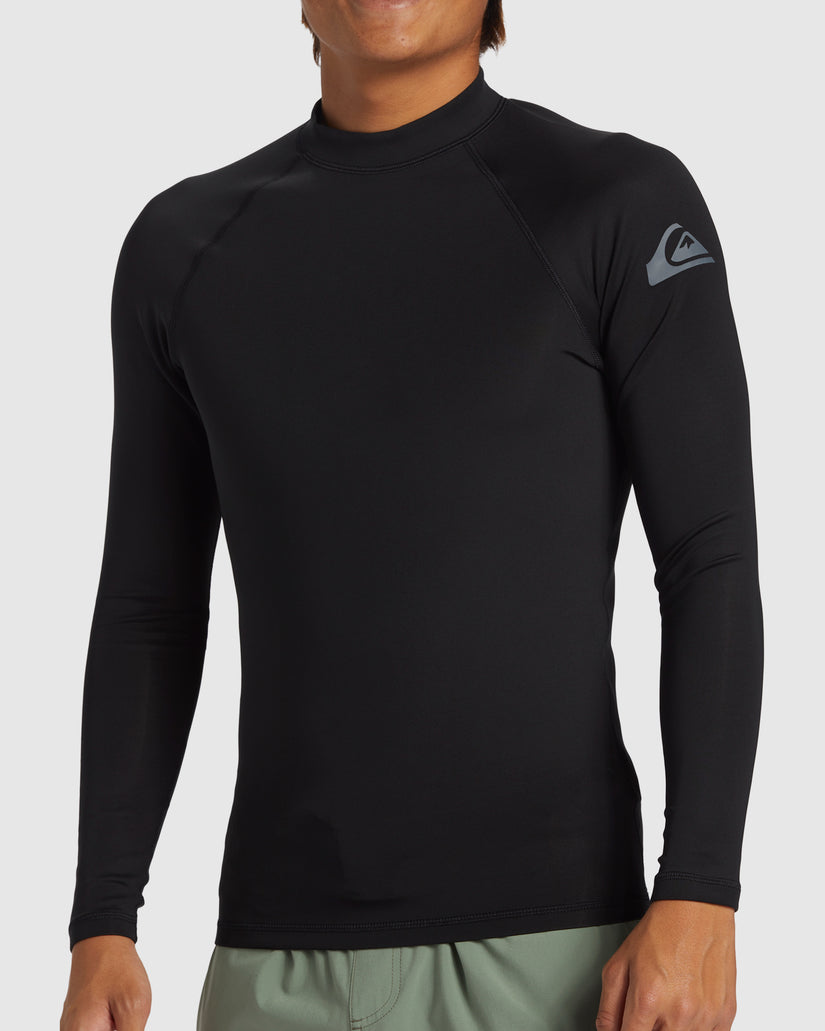 Buy Mens Everyday Heat Long Sleeve UPF 50 Rash Vest by Quiksilver ...