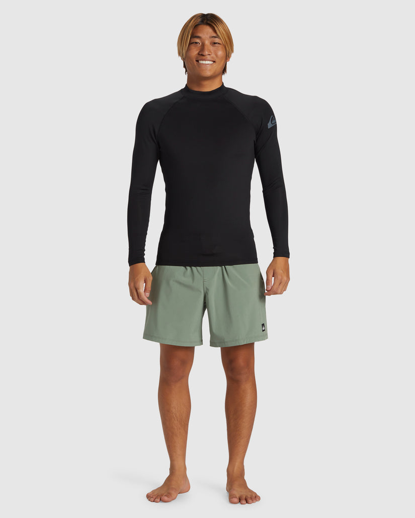 Mens Everyday Heat Long Sleeve UPF 50 Rash Vest