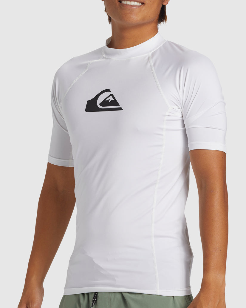 Mens Everyday Short Sleeve Upf 50 Rash Vest