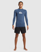 Mens Everyday Long Sleeve UPF 50 Rash Vest
