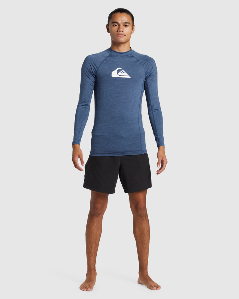 Mens Everyday Long Sleeve UPF 50 Rash Vest