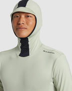 Mens Highline Long Sleeve UPF 50 Hooded Rash Guard