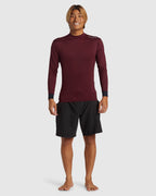 Mens Highline Long Sleeve Upf 50 Surf T-Shirt