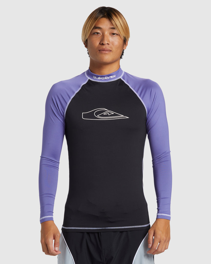 Mens Mercury Long Sleeve UPF 50 Rash Vest