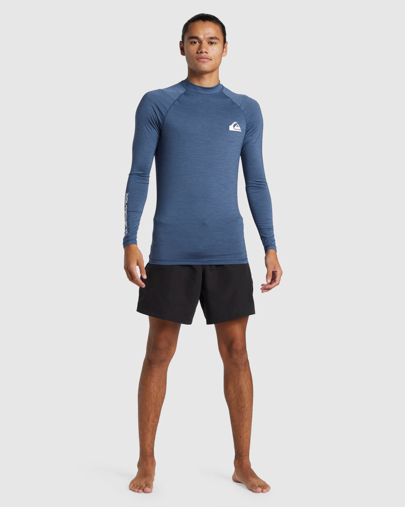 Mens Everyday Long Sleeve UPF 50 Rash Vest