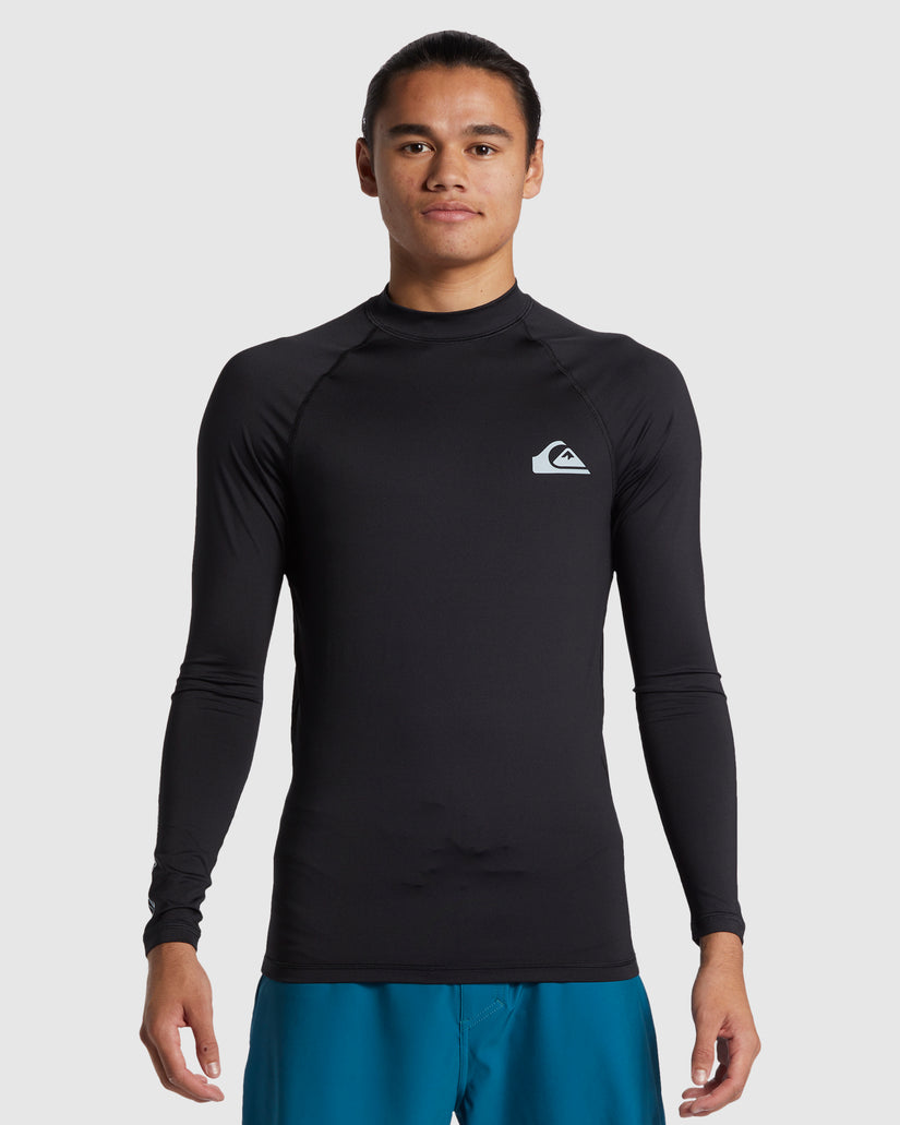 Mens Everyday Long Sleeve UPF 50 Rash Vest