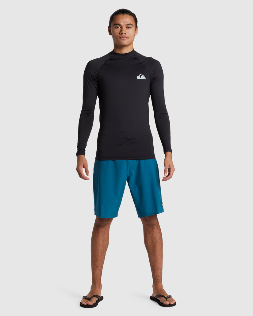 Mens Everyday Long Sleeve UPF 50 Rash Vest