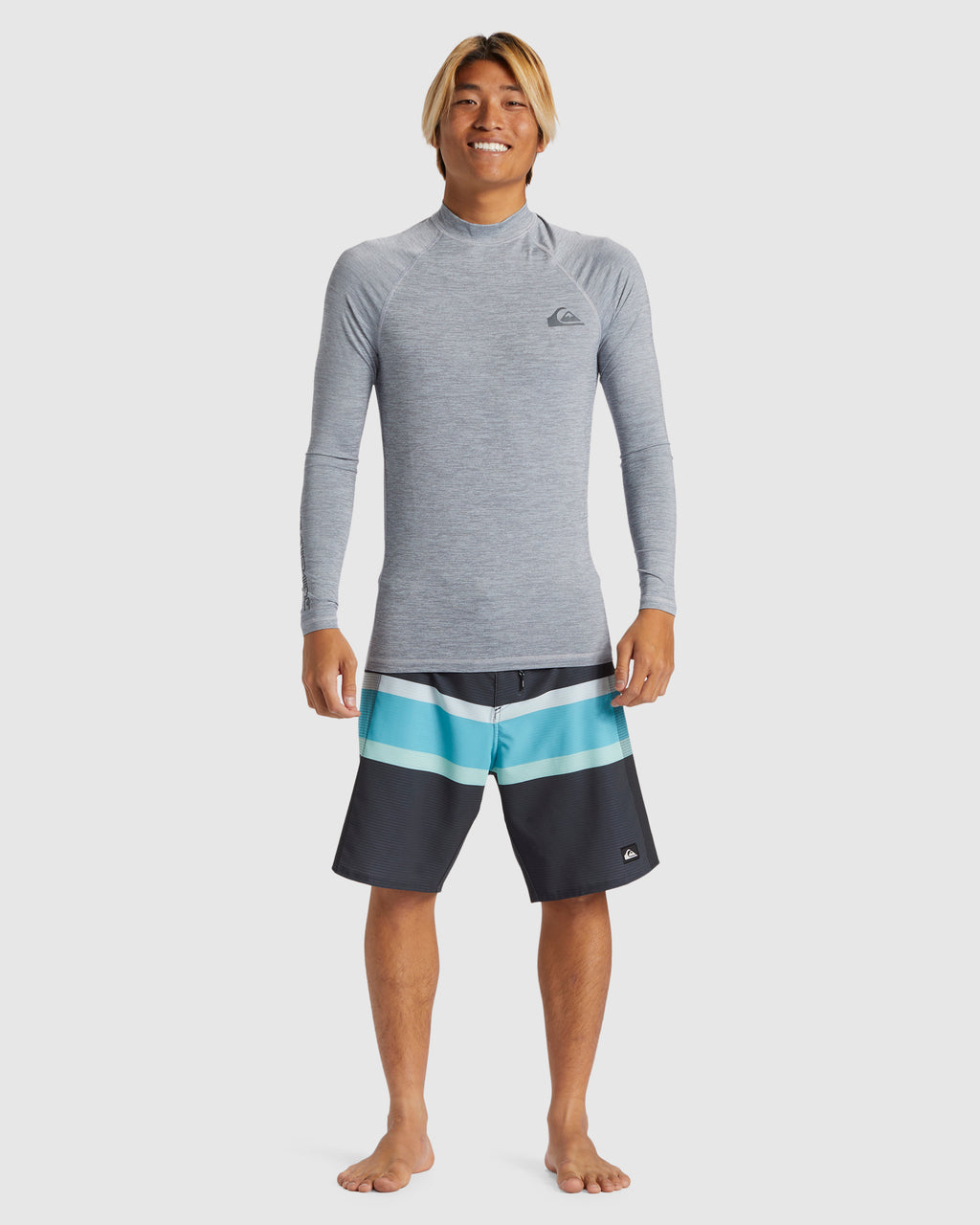 Mens Everyday Long Sleeve UPF 50 Rash Vest