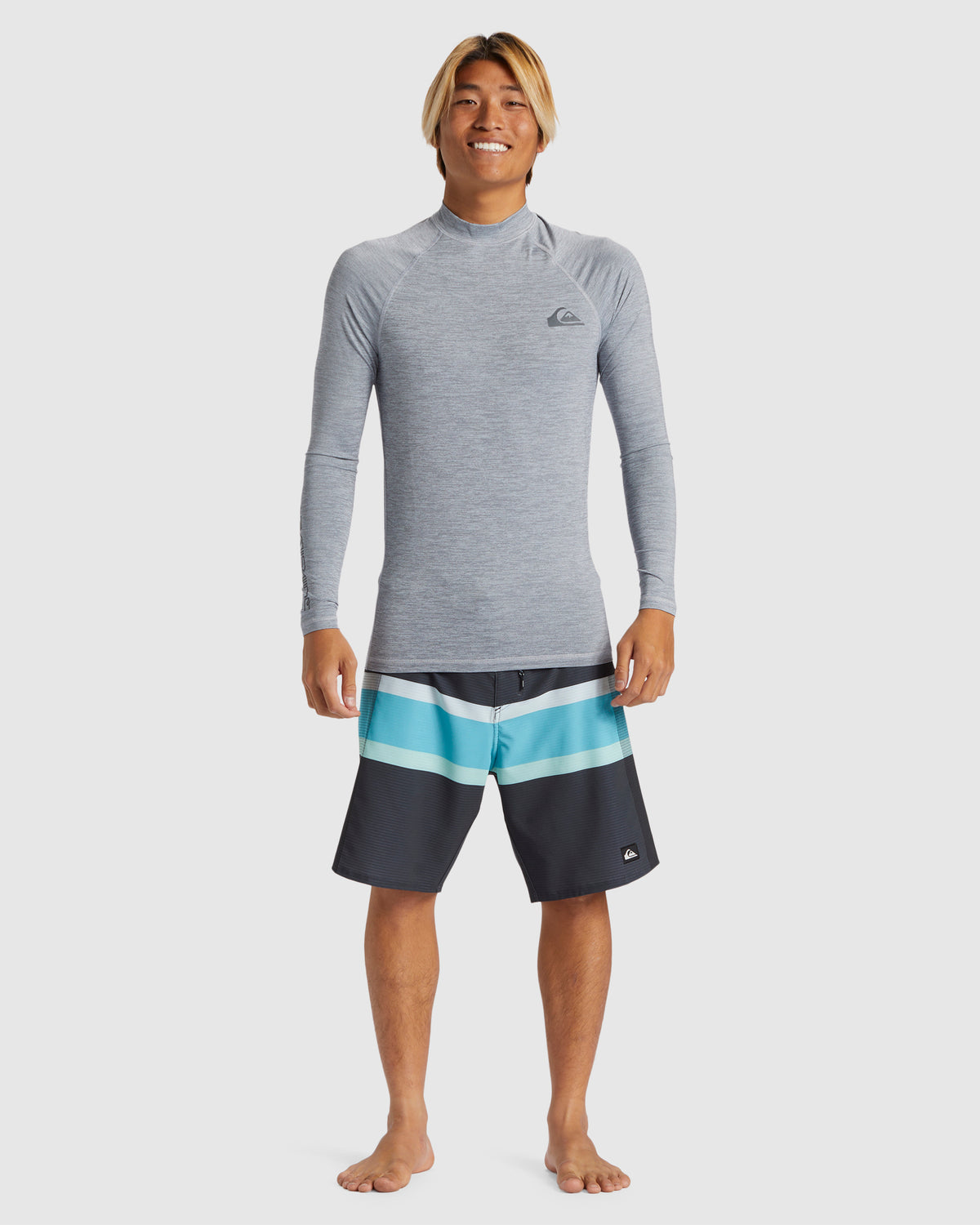 Mens Everyday Long Sleeve UPF 50 Rash Vest