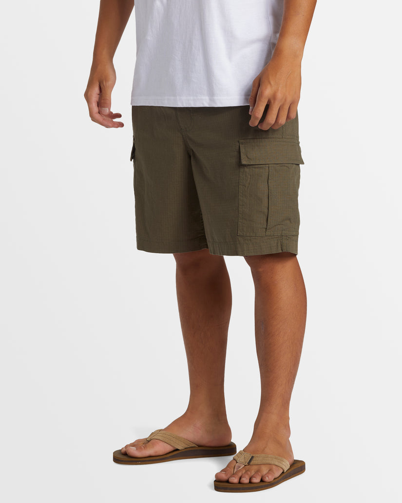 Mens Taxer Cargo Cargo Walk Shorts