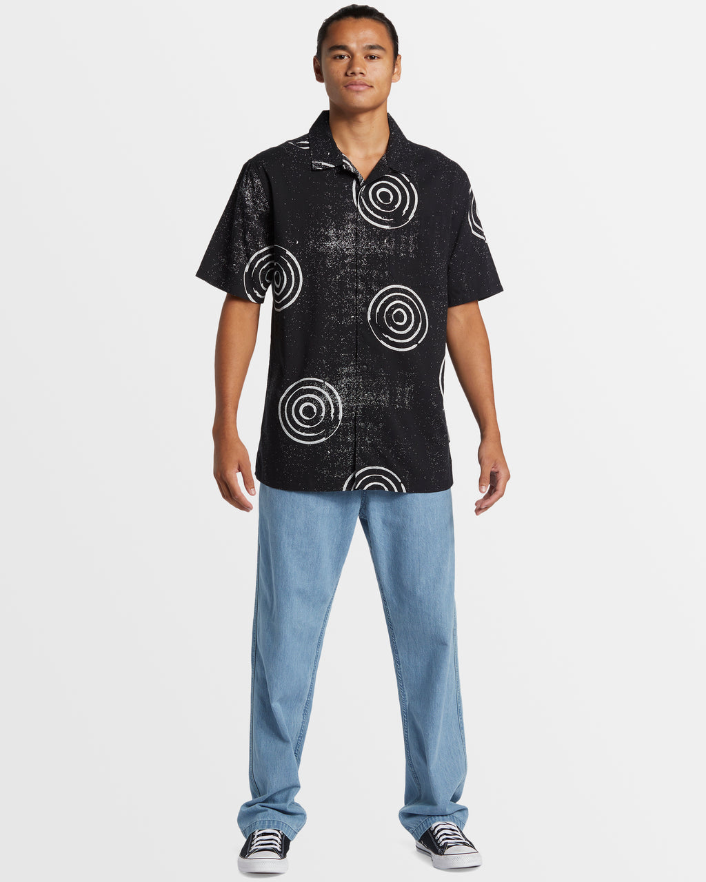Mens Pool Party Casual Short Sleeve Shirt