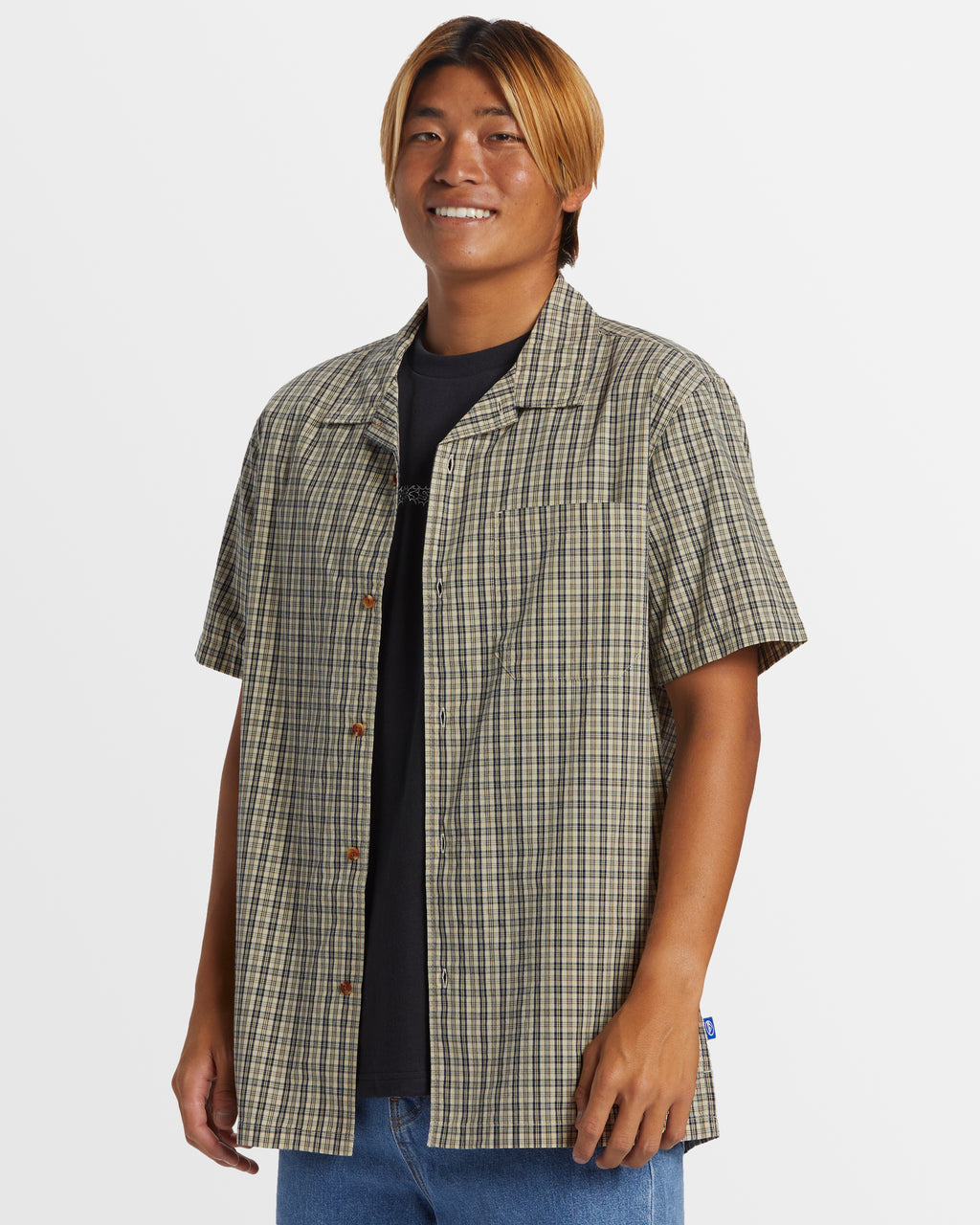 Mens Saturn Casual Short Sleeve Shirt