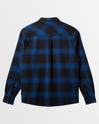 Mens Saturn Shadow Plaid Flannel Shirt