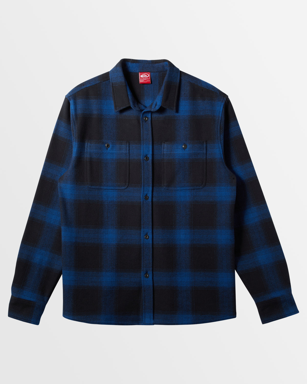 Mens Saturn Shadow Plaid Flannel Shirt