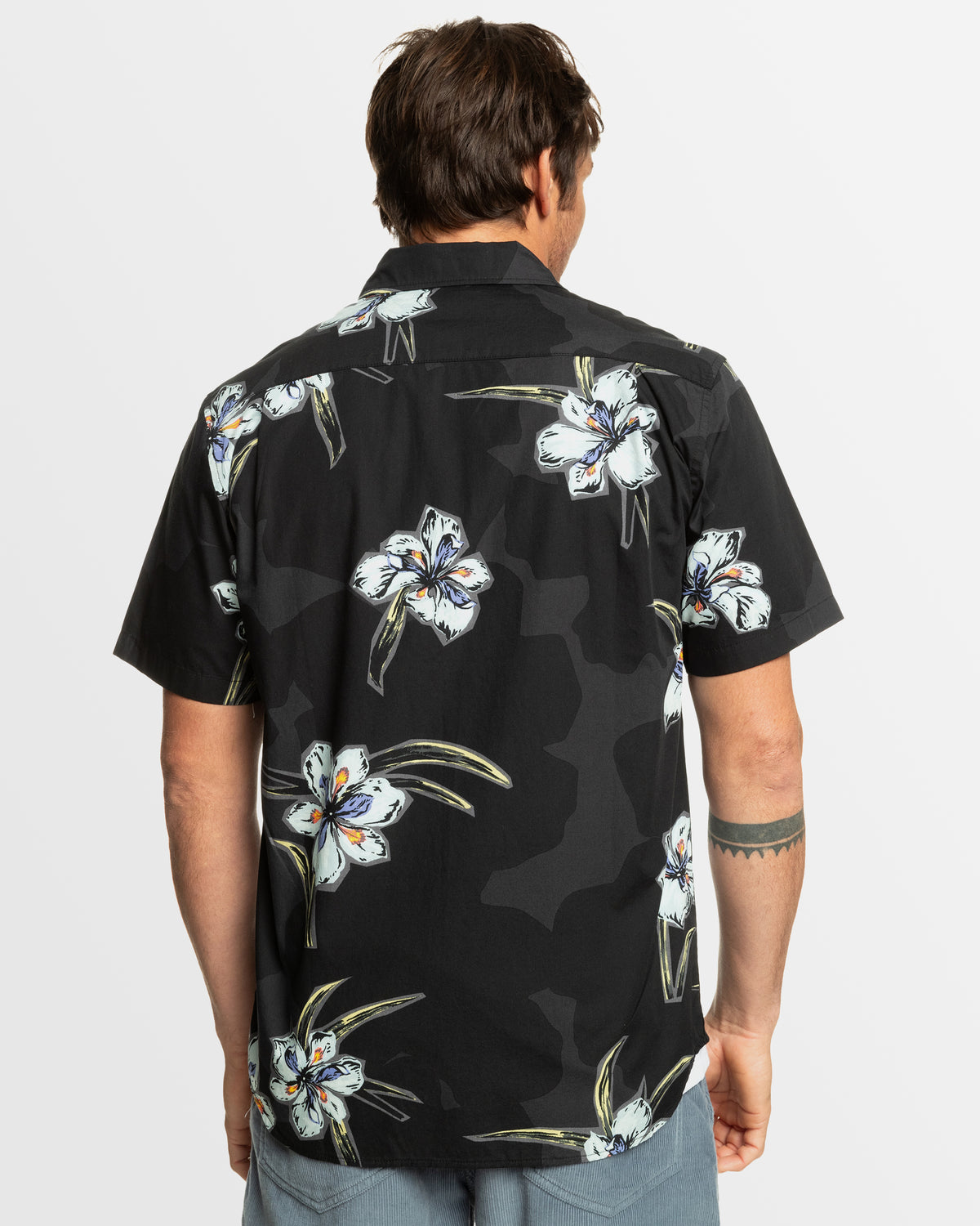 Mens Apero Stretch Classic Short Sleeve Shirt