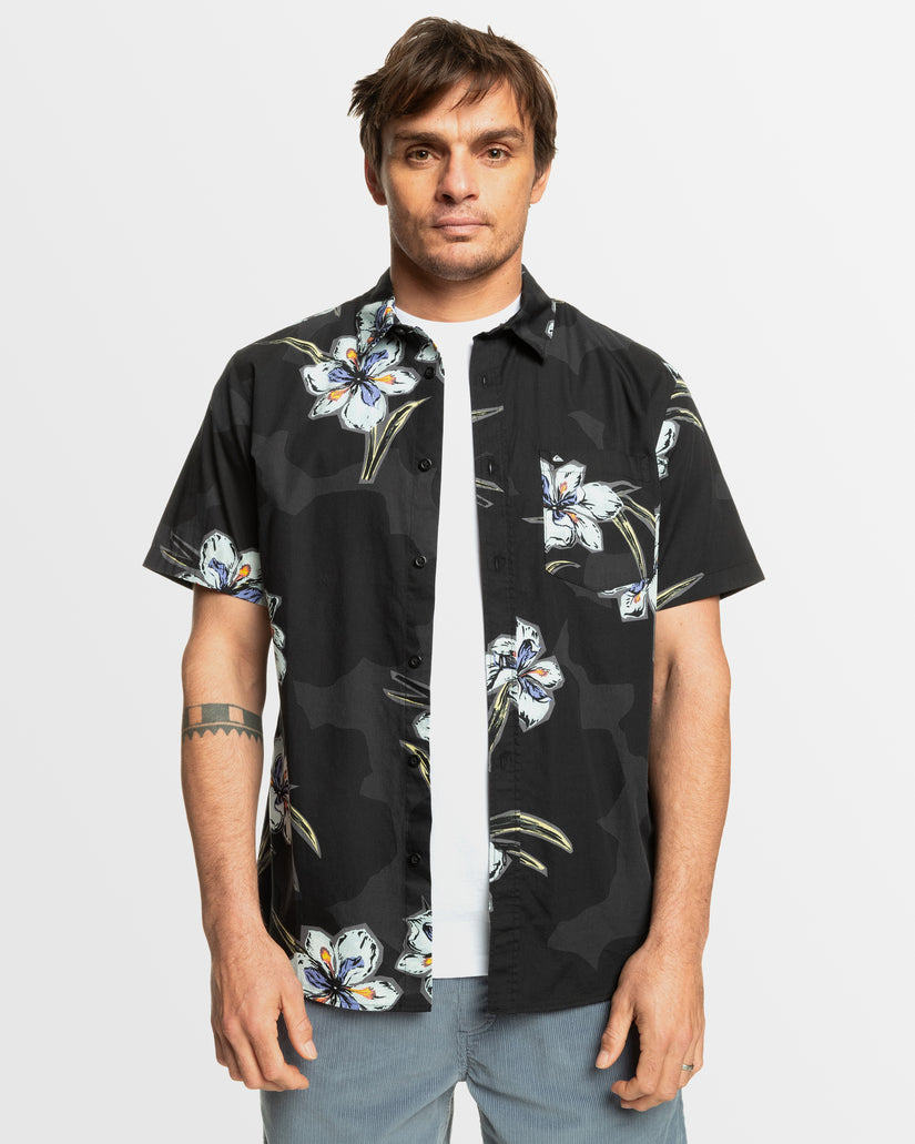 Mens Apero Stretch Classic Short Sleeve Shirt