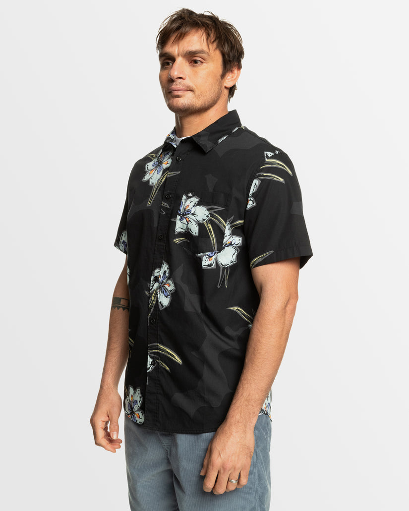 Mens Apero Stretch Classic Short Sleeve Shirt