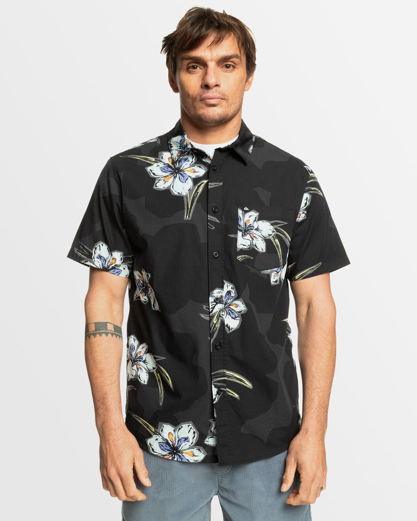 Mens Apero Stretch Classic Short Sleeve Shirt