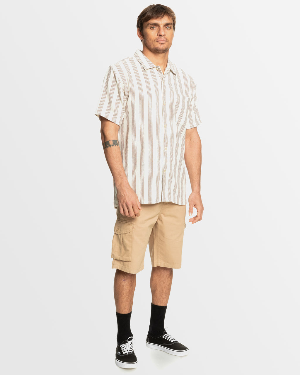 Mens Stranger Casual Short Sleeve Shirt
