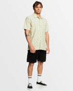 Mens Beach Club Casual Short Sleeve Shirt