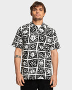 Mens Beach Club Casual Short Sleeve Shirt