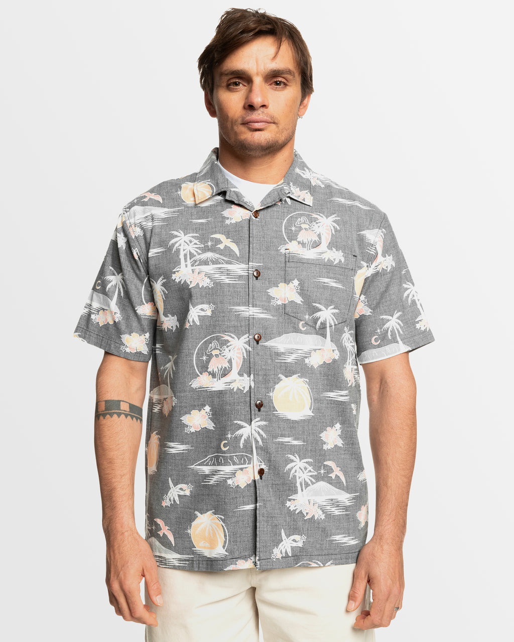 Mens DNA Destination Island Short Sleeve Shirt