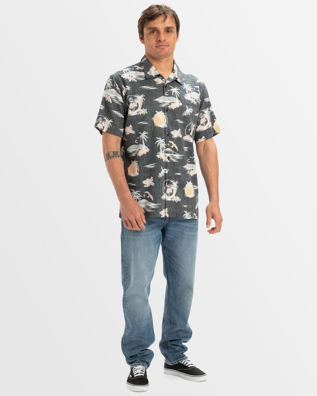 Mens DNA Destination Island Short Sleeve Shirt