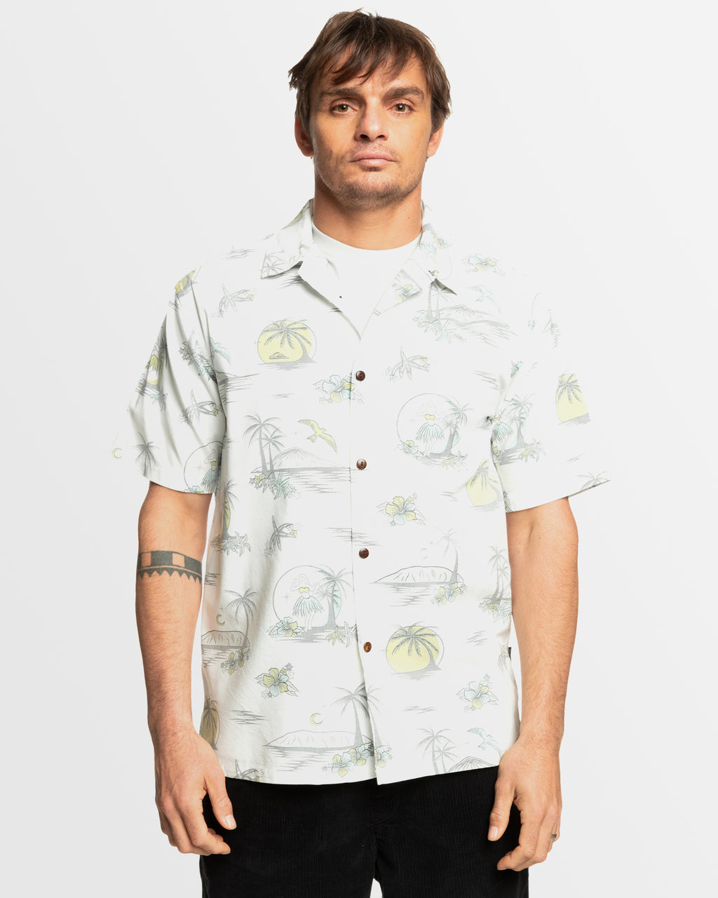 Mens DNA Destination Island Short Sleeve Shirt