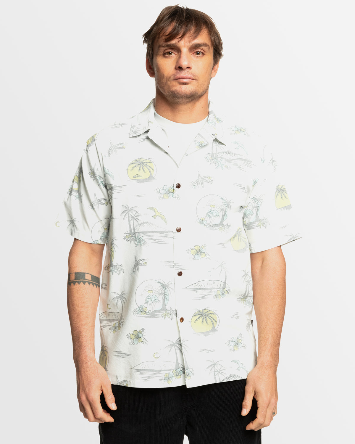 Mens DNA Destination Island Short Sleeve Shirt