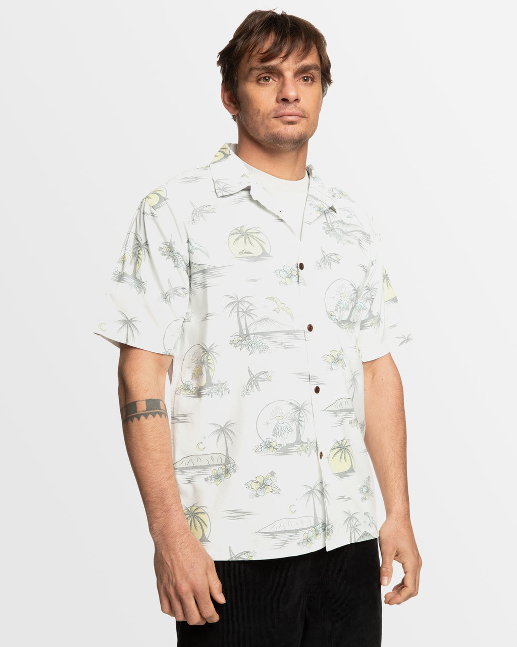 Mens DNA Destination Island Short Sleeve Shirt