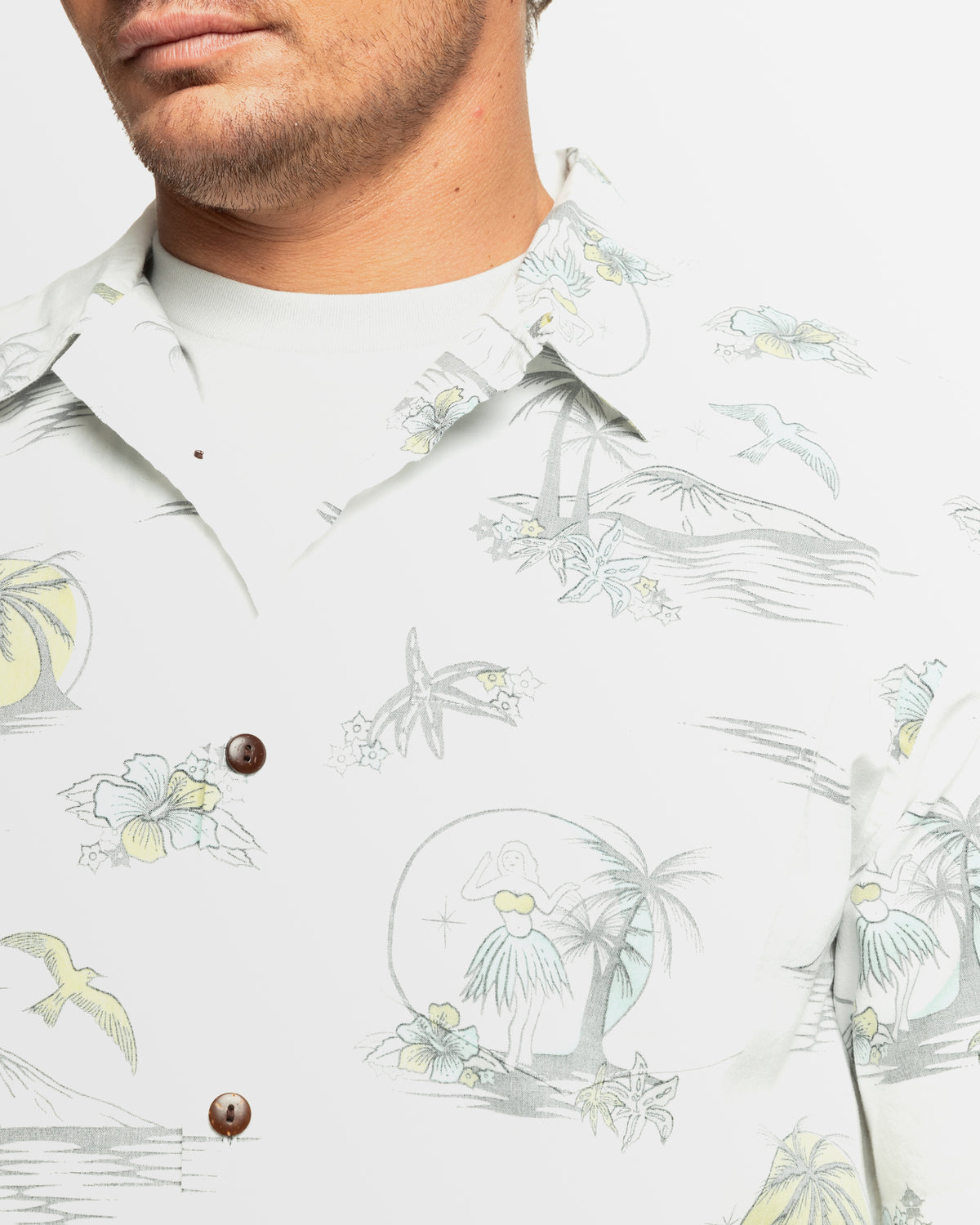 Mens DNA Destination Island Short Sleeve Shirt