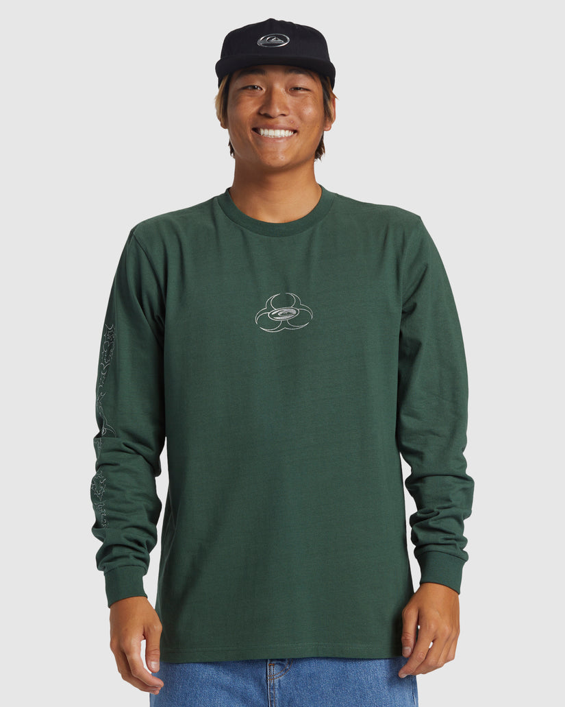 Mens Bio Hazard Long Sleeve T-Shirt