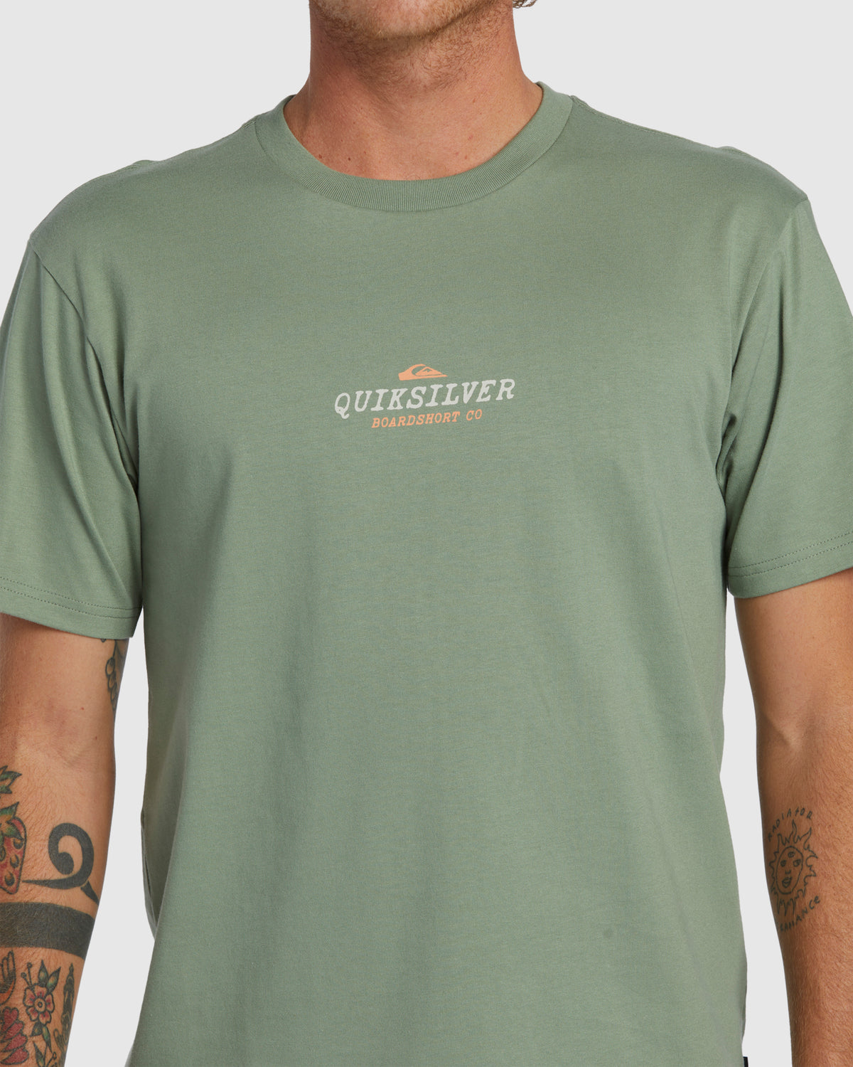 Mens Hibiscus Short Sleeve T-Shirt