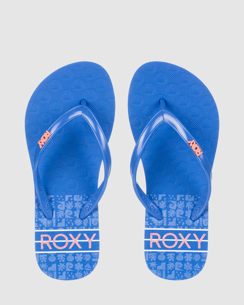 Girls 8-16 Viva Stamp Thongs