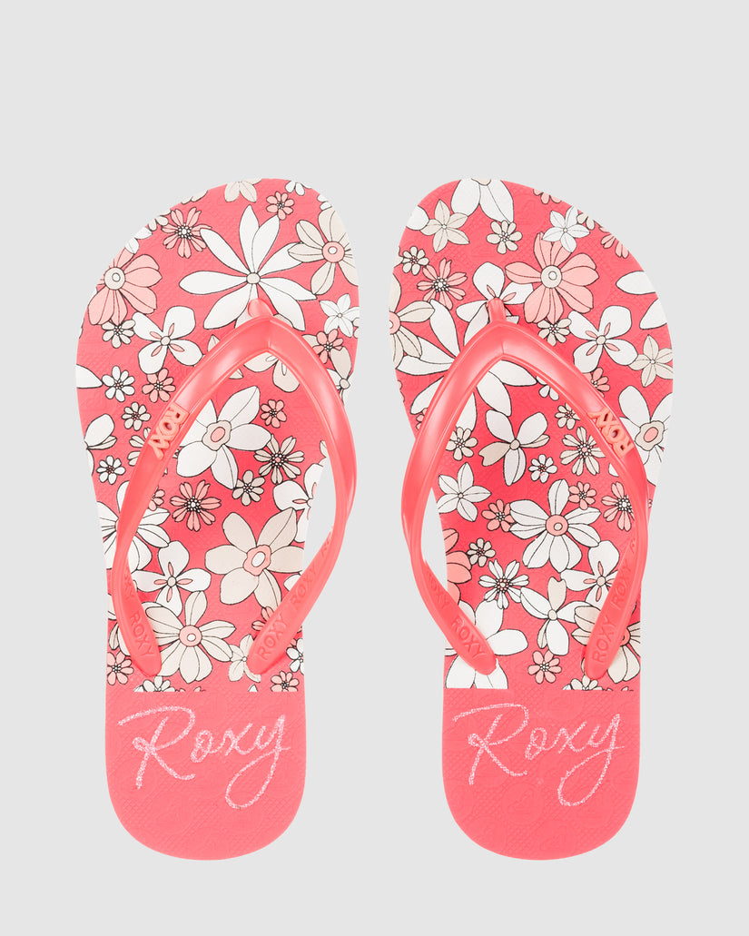 Girls 8-16 Viva Stamp Thongs