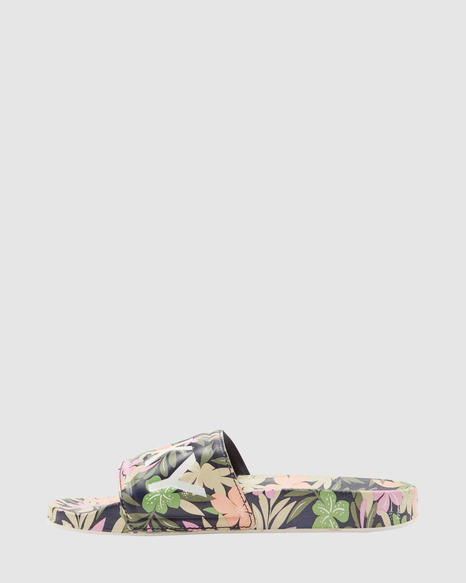 Girls 8-16 Slippy Printed Slides