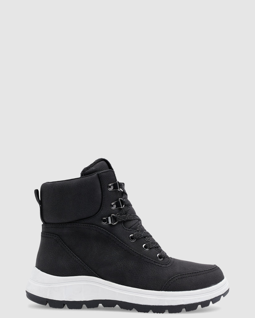 Womens Karmel Lace-Up Boots