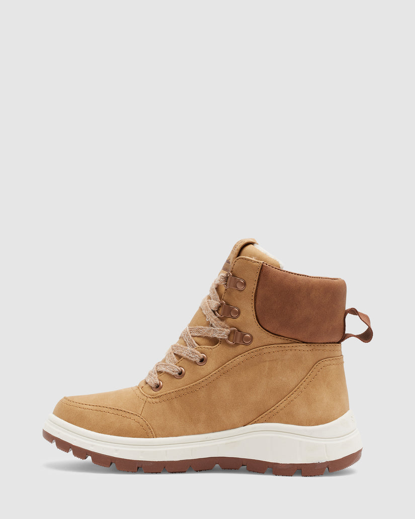 Womens Karmel Lace-Up Boots