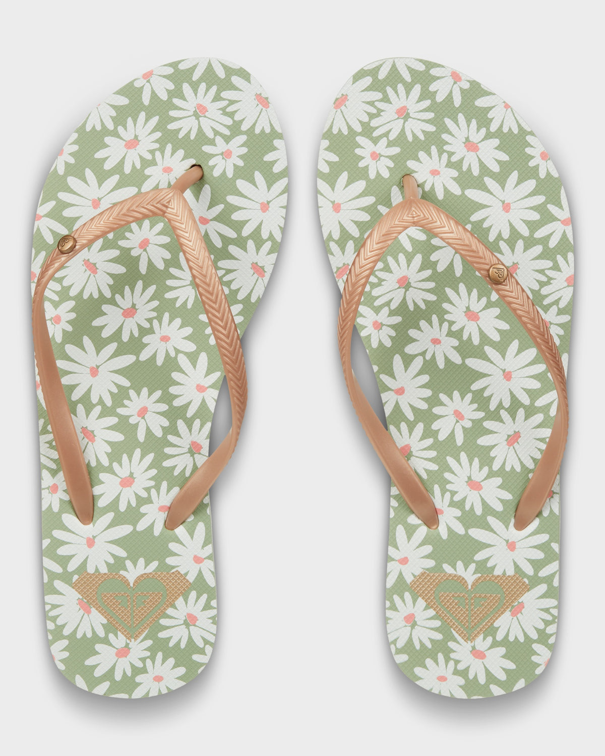 Womens Bermuda Print Thongs