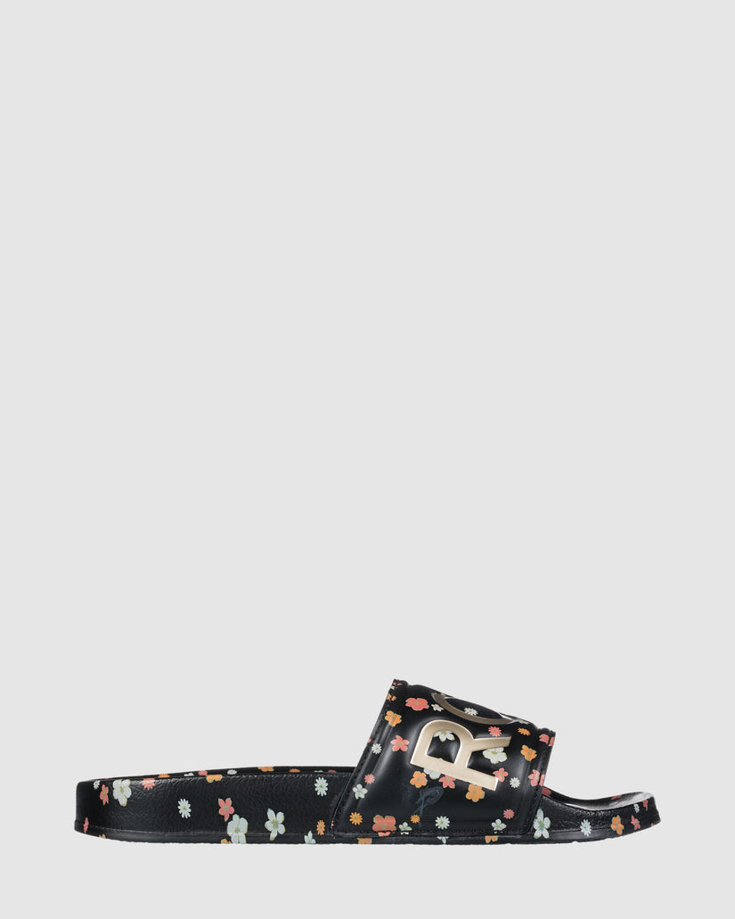 Womens Slippy Printed Slides