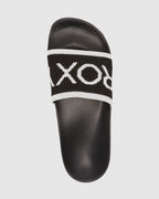 Womens Slippy Knit Slides