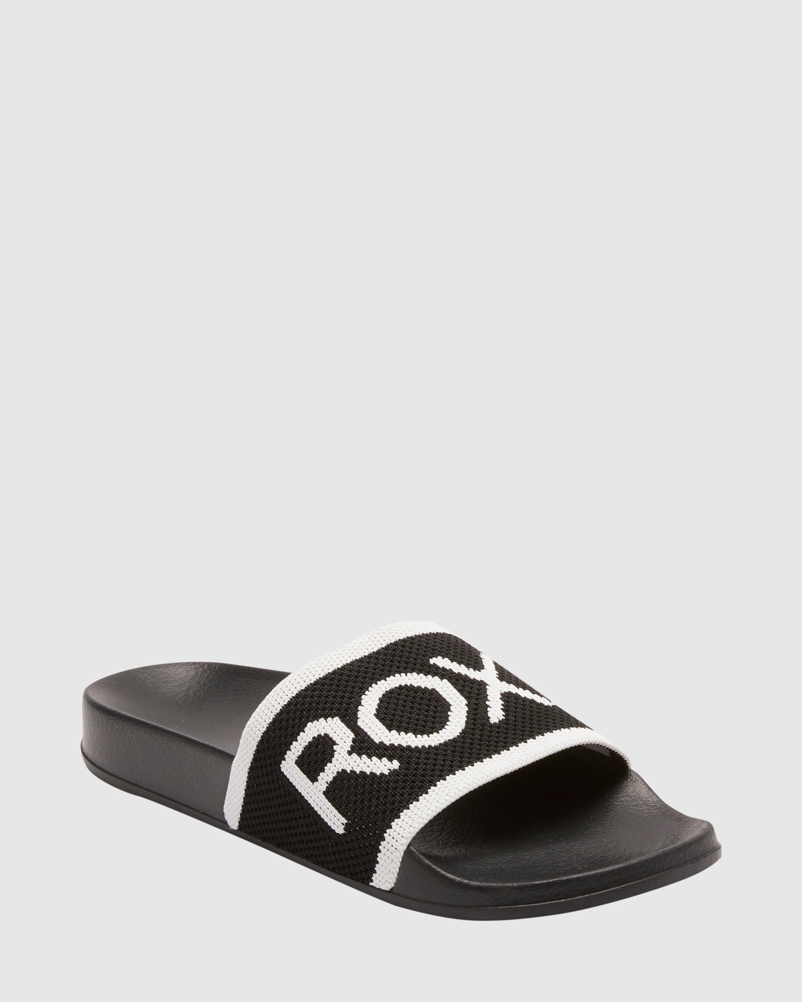 Womens Slippy Knit Slides