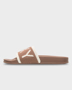 Womens Slippy Knit Slides
