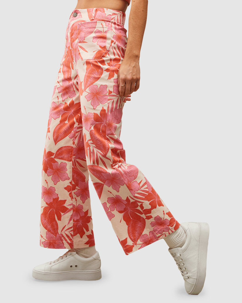 Womens Coastal Cruiser Wide Leg Pants