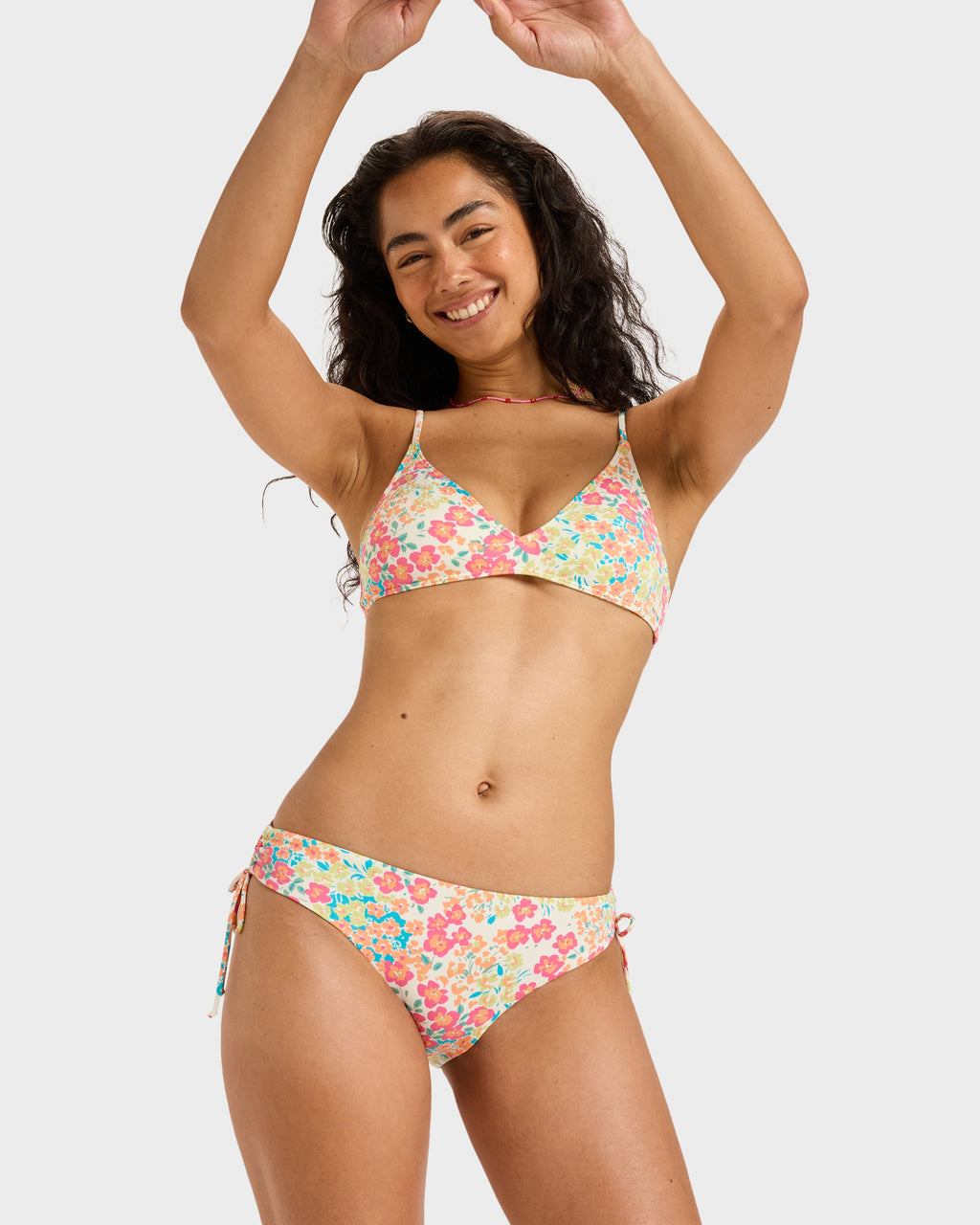Womens Beach Classics Hipster Ties Bikini Bottom