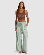 Womens Roxy Vintage Cropped Vest Top